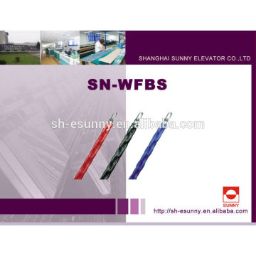 Compensation de 2014 chaud vente ascenseur ascenseur chaîne SN-WFBS, levage câble métallique